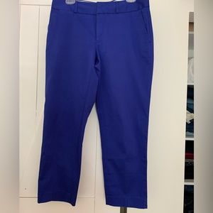 Banana Republic Purple Stretch Crop Pants (6)